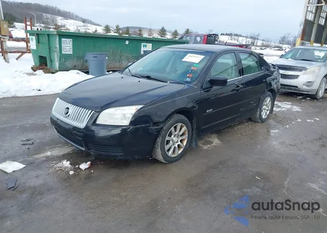 2008 Mercury Milan I4 из США, поврежденный, VIN 3MEHM07Z78R606577
